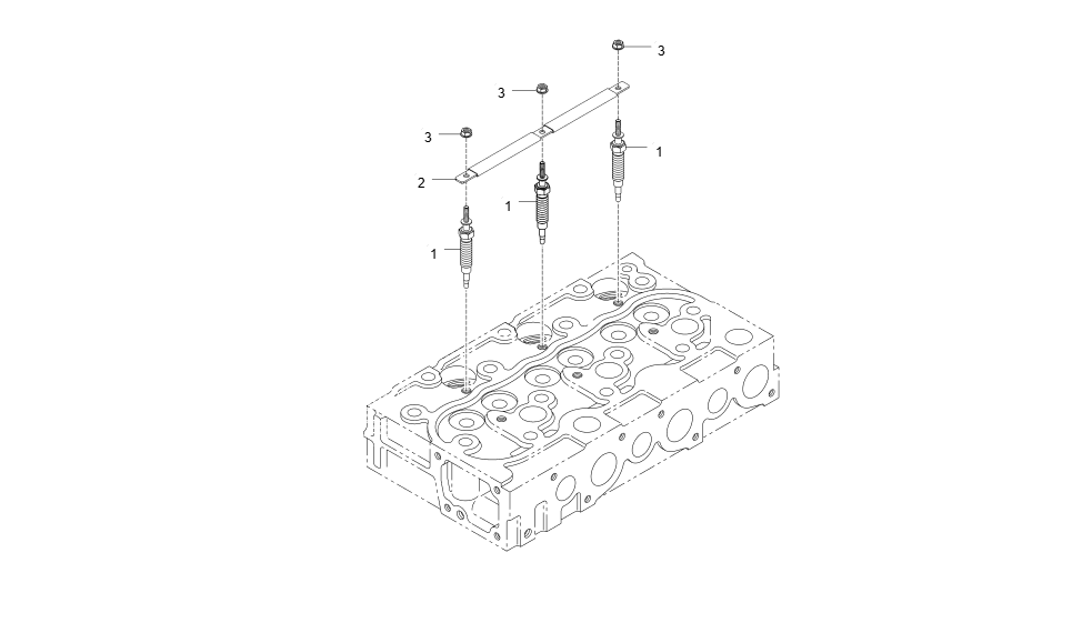 EA1-G191001 GLOW PLUG GROUP