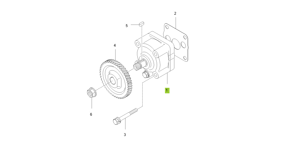 EA1-G141002 OIL PUMP GROUP