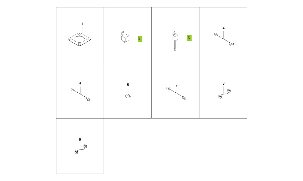 EA1-G1A1013-ACCESSORIES_SERVICE PARTS GROUP