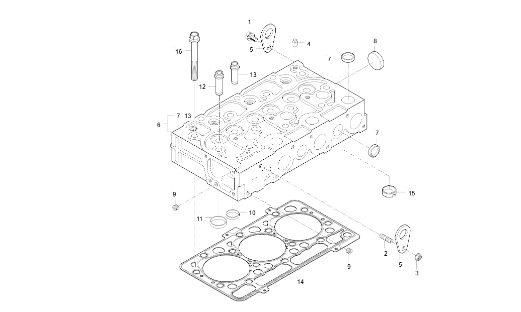 EA1-G103005-CYLINDER HEAD GROUP