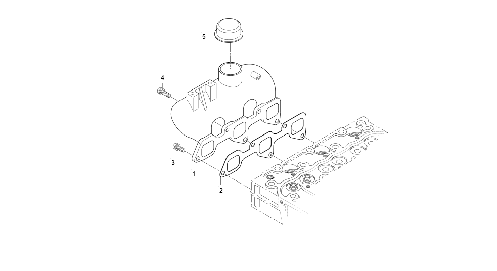EA1-G131012-INTAKE MANIFOLD GROUP