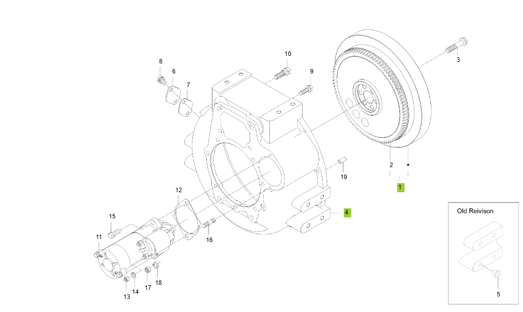 3B183LWS-E120-FLYWHEEL GROUP