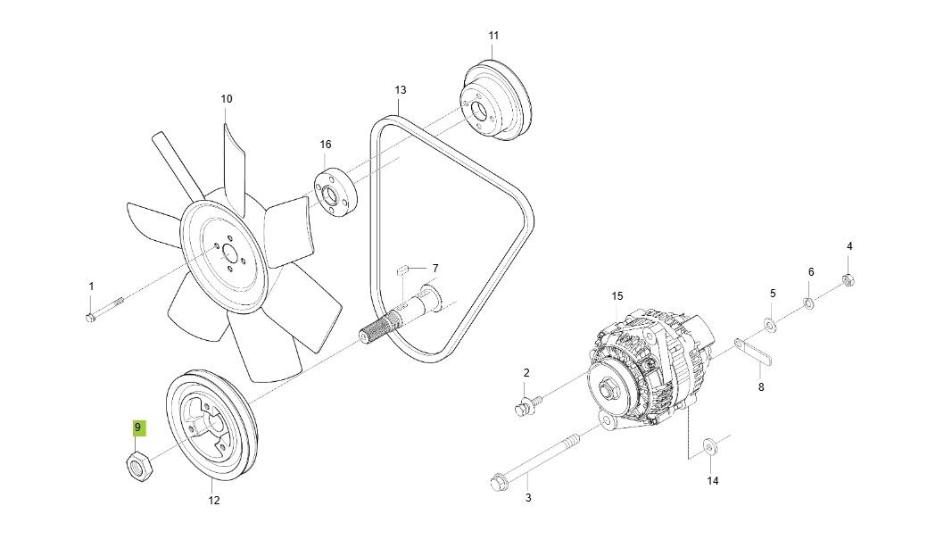 EC1-G125007-COOLING FAN GROUP