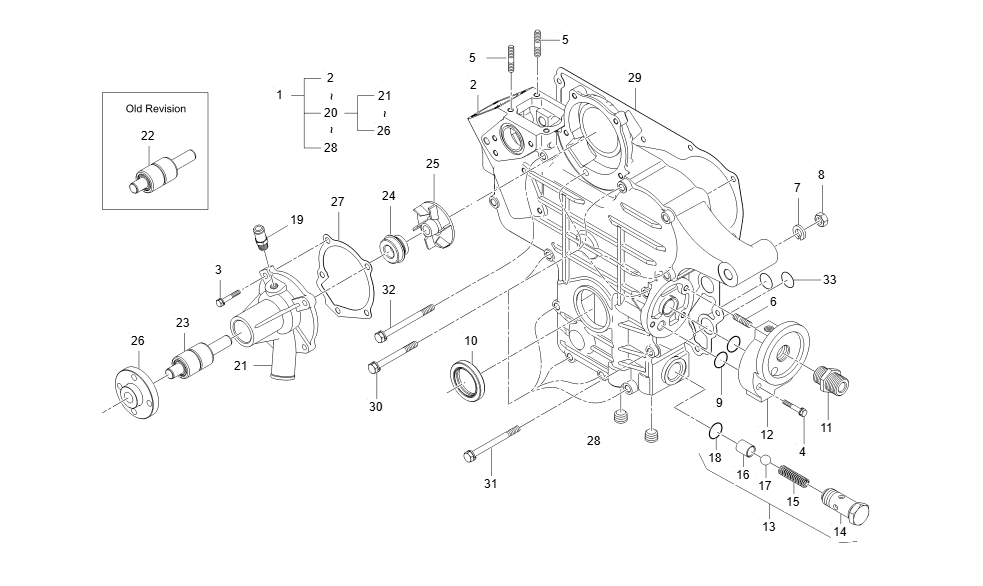 EC1-G114017 GEAR CASE GROUP