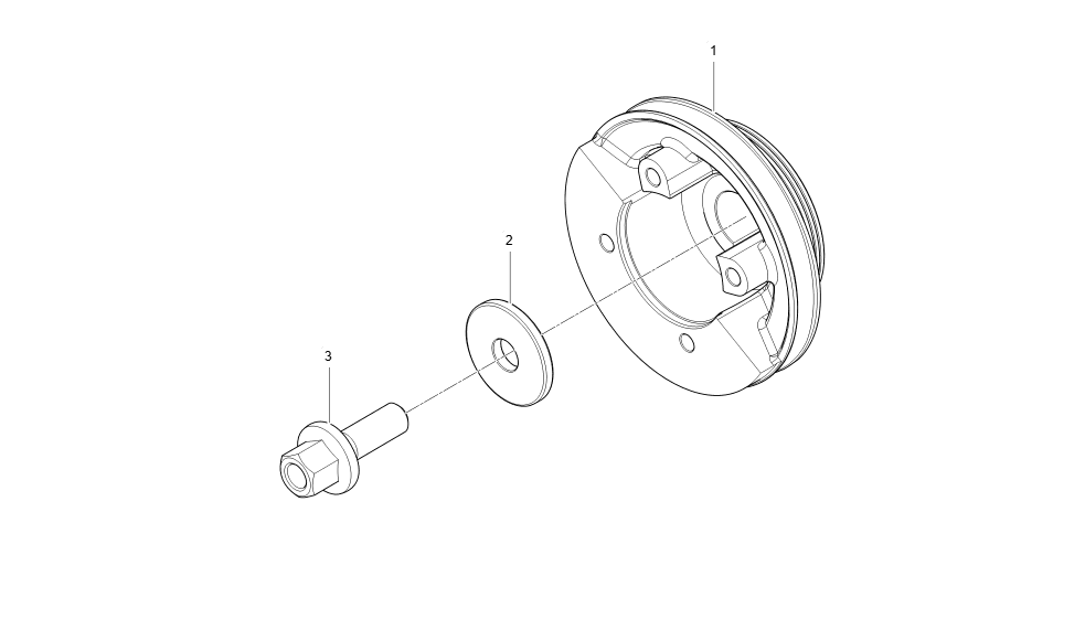 EH3-G127001-CRANK SHAFT FULLEY GROUP