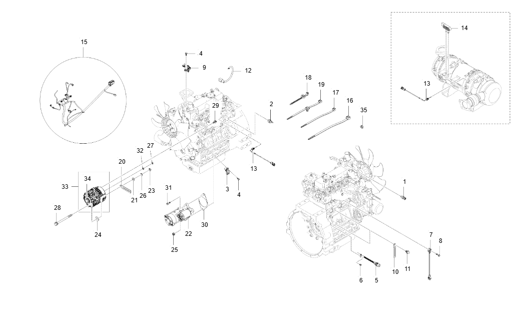 EH3-G192005-ENGINE ELECTRICAL GROUP