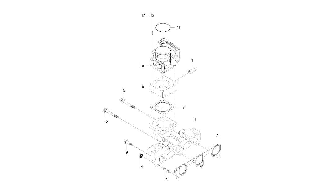 EH3-G131004-INTAKE MANIFOLD GROUP