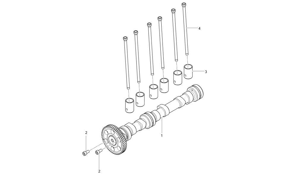 EL1-G123001 CAMSHAFT GROUP