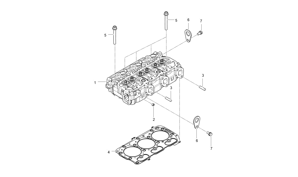 EL1-G113001 CYLINDER HEAD GROUP