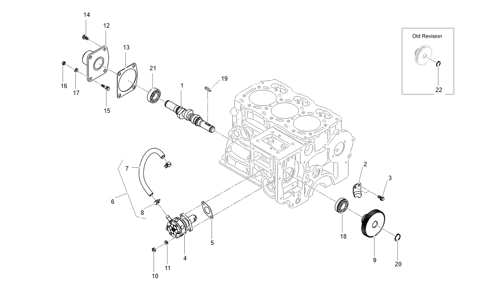 EL1-G152001 FUEL CAMSHAFT GROUP