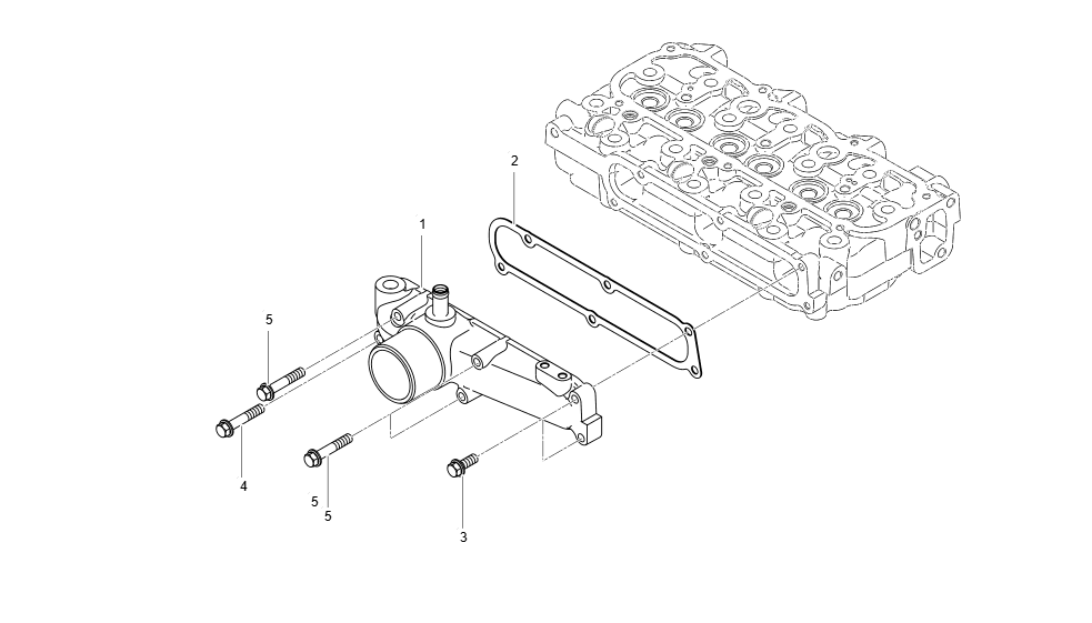 EL1-G131001 INTAKE MANIFOLD GROUP