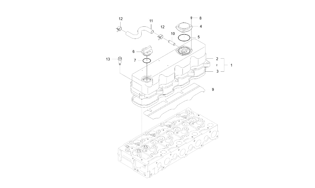 4A220-E090-CYLINDER HEAD COVER GROUP