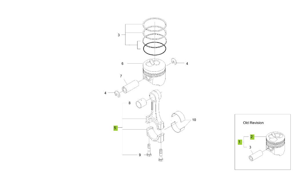EB2-G122001-PISTON_CONNECTING ROD GROUP