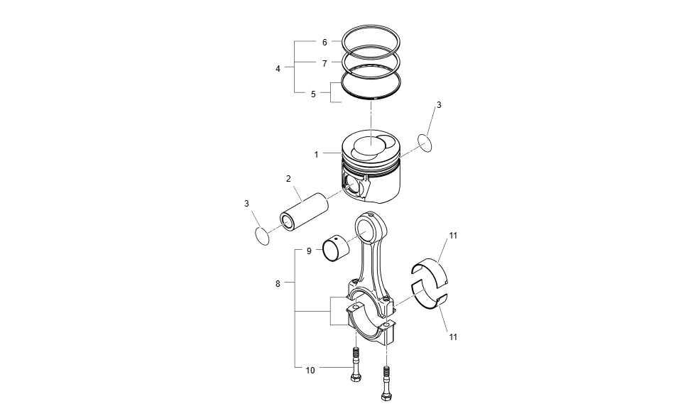 EH1-G122001-PISTON_CONNECTING ROD GROUP