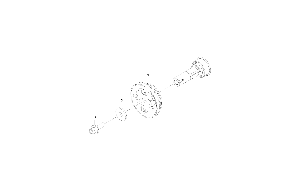 EH5-G127003-CRANK SHAFT FULLEY GROUP