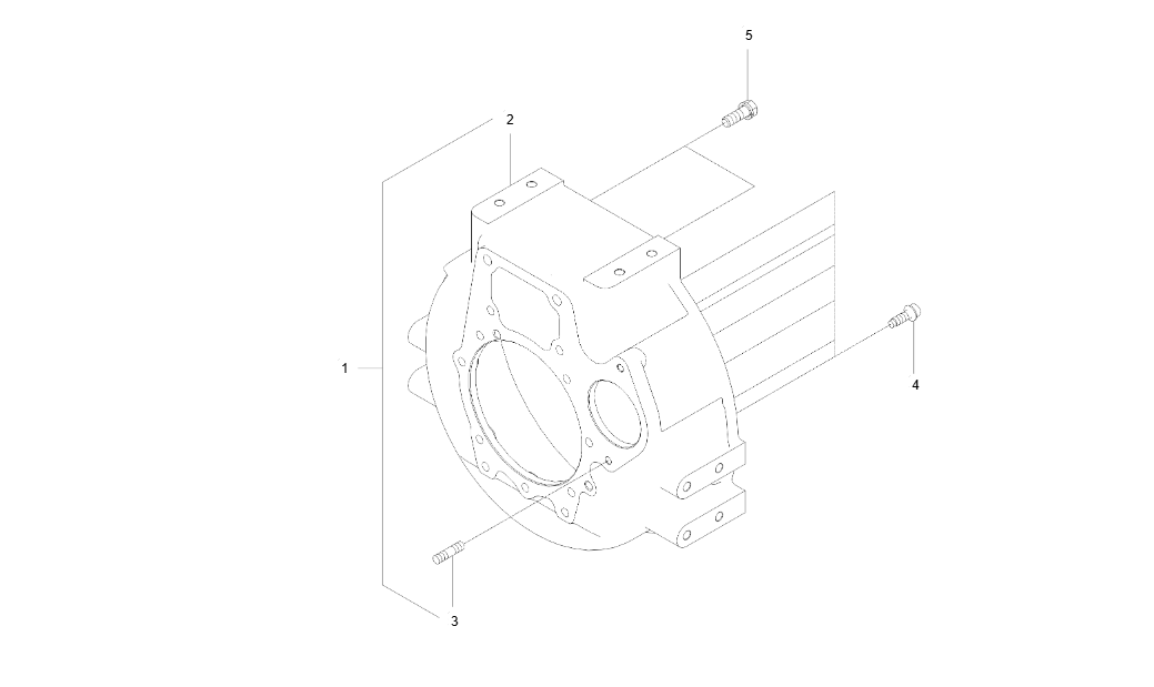 EH5-G117004-FLYWHEEL HOUSING GROUP