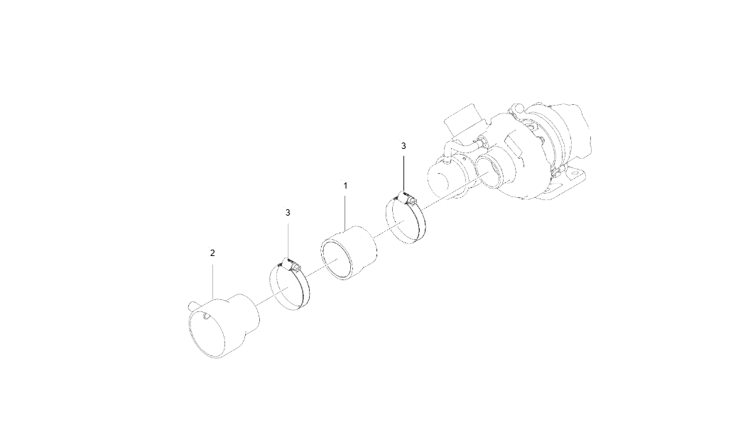 EH5-G132004-INTAKE HOSE GROUP