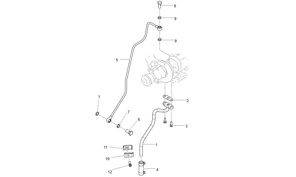 EH5-G135001-TURBO PIPE GROUP